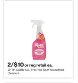 CVS The Pink Stuff household cleaners offer