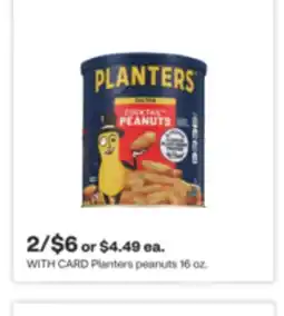 CVS Planters peanuts 16 oz offer