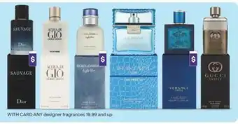 CVS ANY designer fragrances 19.99 and up offer