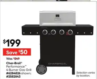 Lowe's 4-Burner Gas Grill offer