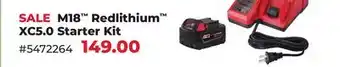 Runnings M18 Redlithium XC5.0 Starter Kit offer