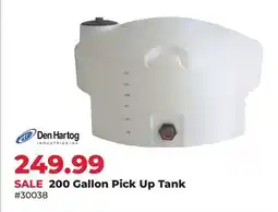 Runnings 200 Gallon Pick Up Tank offer