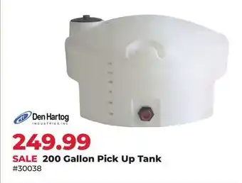 Runnings 200 Gallon Pick Up Tank offer