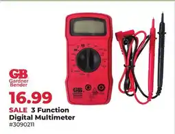 Runnings 3 Function Digital Multimeter offer