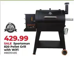 Runnings Sportsman 820 Pellet Grill with WiFi offer