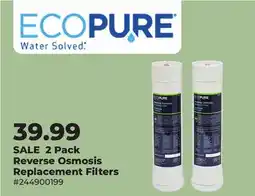 Runnings 2 Pack Reverse Osmosis Replacement Filters offer