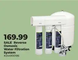 Runnings Reverse Osmosis Water Filtration System offer