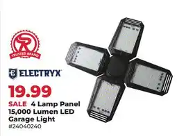 Runnings Electryx 4 Lamp Panel 15, 000 Lumen LED Garage Light offer