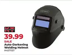 Runnings K-T Industries Auto-Darkening Welding Helmet offer