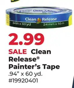 Runnings Clean Release Painter's Tape offer