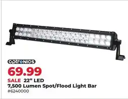 Runnings 22 LED 7, 500 Lumen Spot/Flood Light Bar offer