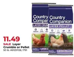 Runnings Layer Crumble or Pellet offer