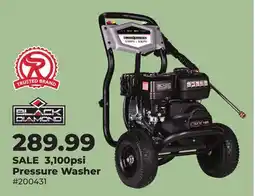 Runnings 3, 100psi Pressure Washer offer