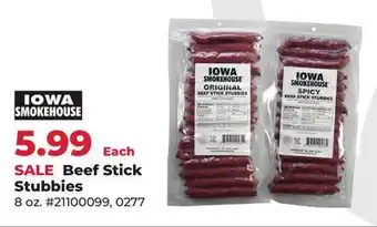 Runnings Beef Stick Stubbies offer