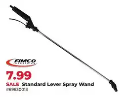 Runnings Standard Lever Spray Wand offer