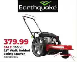 Runnings 160cc 22 Walk Behind String Mower offer