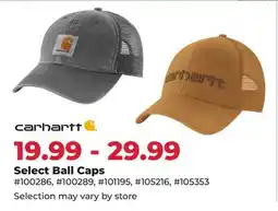 Runnings Select Ball Caps offer