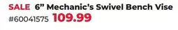 Runnings 6 Mechanic's Swivel Bench Vise offer