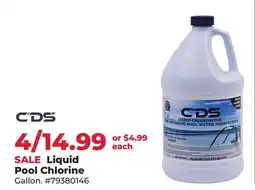 Runnings Liquid Pool Chlorine offer