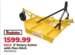 Runnings 5' Rotary Kutter with Flex Hitch offer