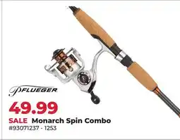 Runnings Pflueger Monarch Spin Combo offer