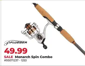 Runnings Pflueger Monarch Spin Combo offer