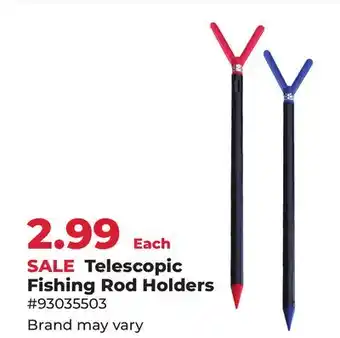 Runnings Telescopic Fishing Rod Holders offer