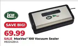 Runnings MaxVac 100 Vacuum Sealer offer