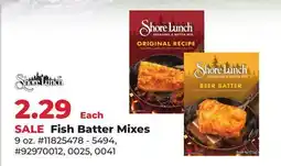 Runnings Fish Batter Mixes offer