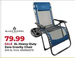 Runnings XL Heavy-Duty Zero Gravity Chair offer