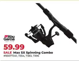 Runnings Max SX Spinning Combo offer