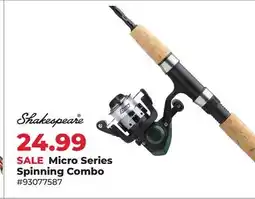 Runnings Micro Series Spinning Combo offer
