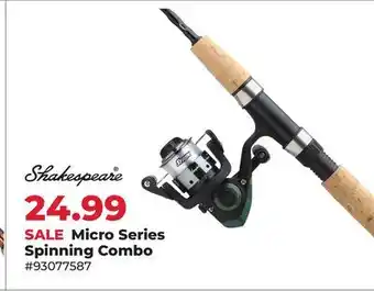 Runnings Micro Series Spinning Combo offer