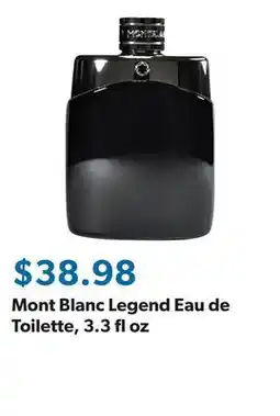 Sam's Club Mont Blanc Legend Eau de Toilette, 3.3 fl oz offer