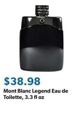 Sam's Club Mont Blanc Legend Eau de Toilette, 3.3 fl oz offer