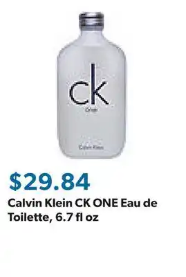 Sam's Club Calvin Klein CK ONE Eau de Toilette, 6.7 fl oz offer