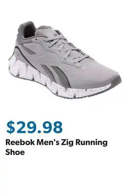 Sam's Club Reebok Men's Zig Running Shoe offer