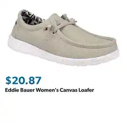 Sam's Club Eddie Bauer Women's Canvas Loafer offer