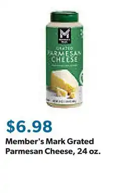 Sam's Club Member's Mark Grated Parmesan Cheese, 24 oz offer