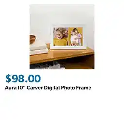 Sam's Club Aura 10 Carver Digital Photo Frame offer
