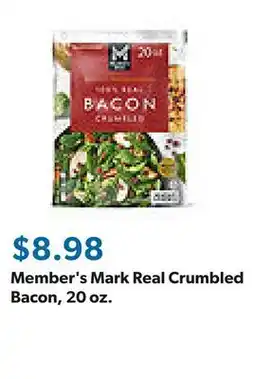 Sam's Club Member's Mark Real Crumbled Bacon, 20 oz offer