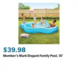 Sam's Club Member's Mark Elegant Family Pool, 10' offer