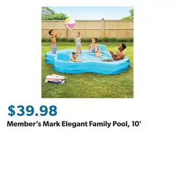 Sam's Club Member's Mark Elegant Family Pool, 10' offer