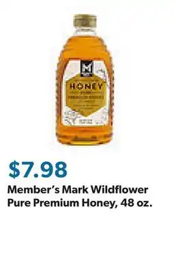 Sam's Club Member's Mark Wildflower Pure Premium Honey, 48 oz offer