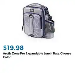 Sam's Club Arctic Zone Pro Expandable Lunch Bag, Choose Color offer