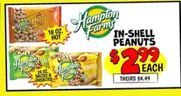 Ollie's IN-SHELL PEANUTS offer