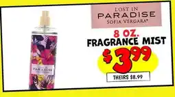 Ollie's LOST IN PARADISE SOFIA VERGARA 8 OZ. FRAGRANCE MIST offer