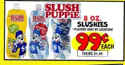 Ollie's SLUSH PUPPIE SLUSHIES offer