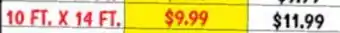 Ollie's 10 FT. X 14 FT. ALL-PURPOSE TARPS offer