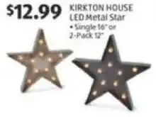 Aldi KIRKTON HOUSE LED Metal Star offer